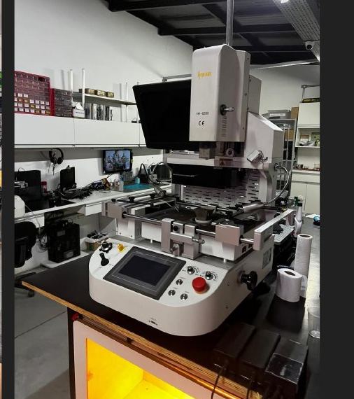 Equipamentos profissionais e estrutura atual da Maxtech